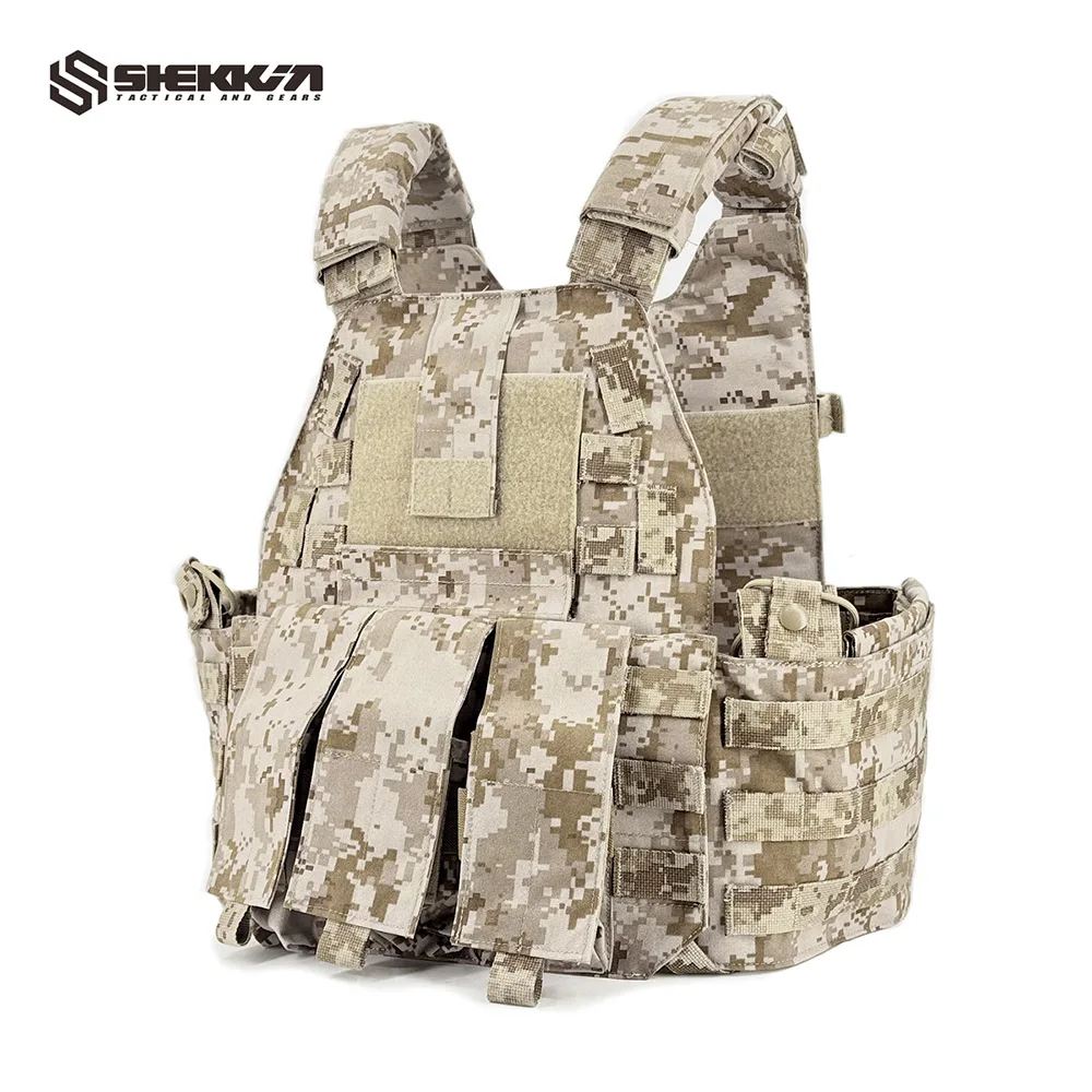 Chaleco táctico ShekkinGears Navy seal Devgru AOR1 6094K portador de placa versión 2010 - imagen 5