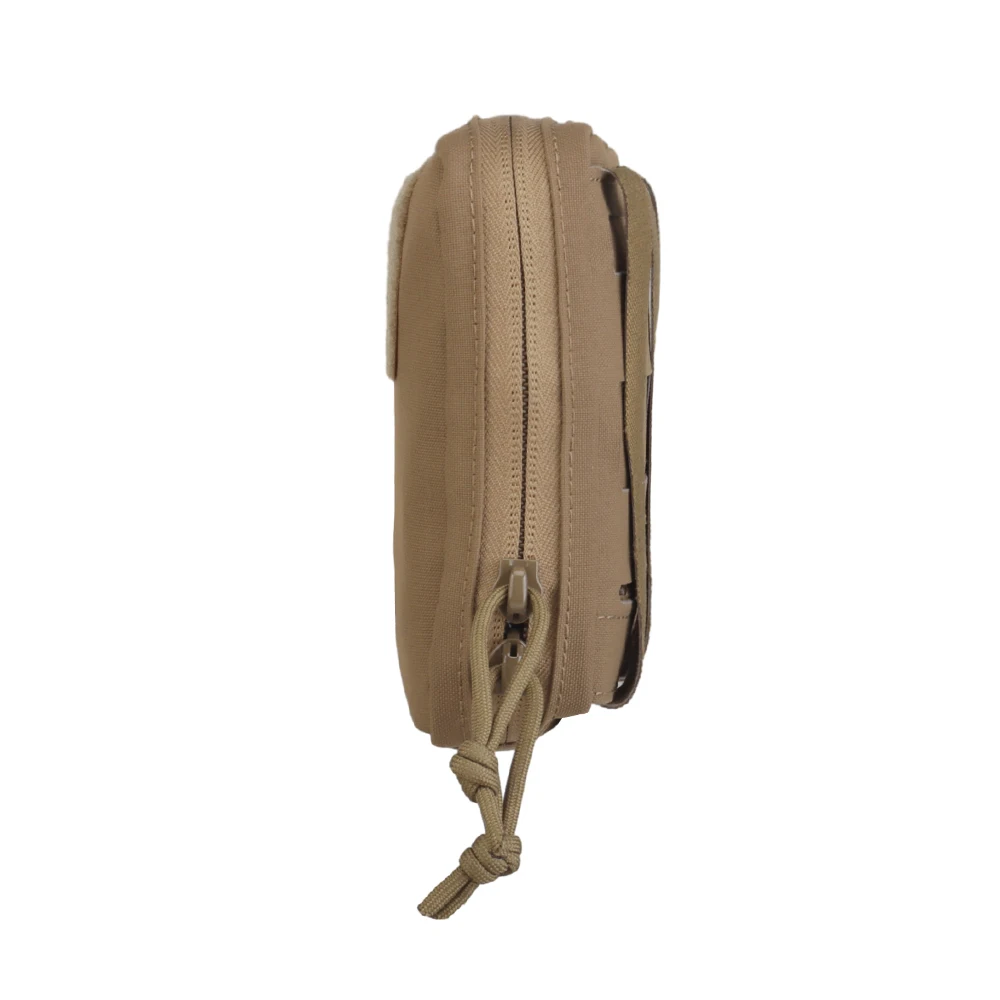 Bolsa GP MOLLE para uso General, paquete EDC, IFAK, Panel de bucle, doble cremallera, accesorios para chaleco de caza al aire libre - imagen 4