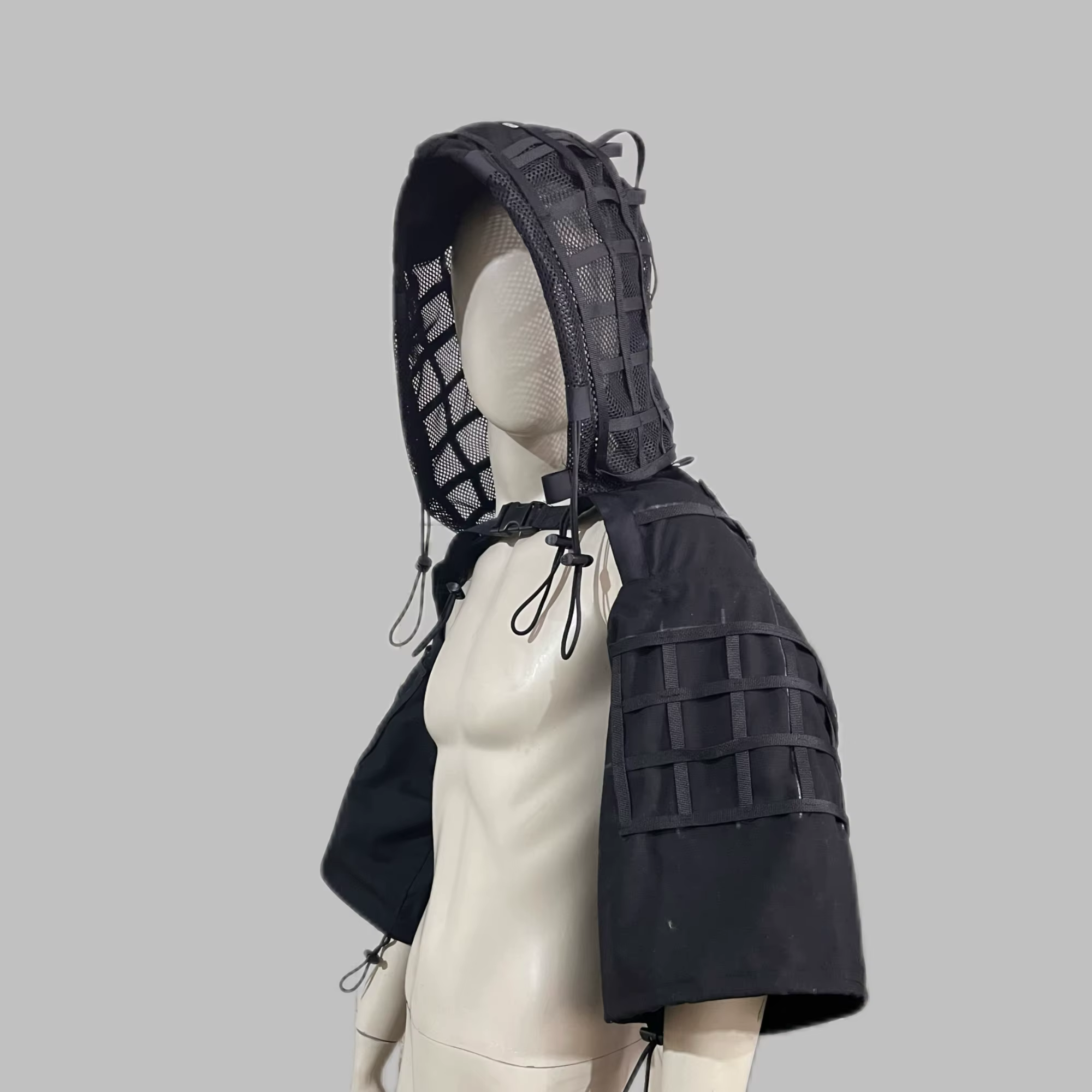 Traje Ghillie camuflaje nieve blanco EMR MCAP personalizado invierno - imagen 2