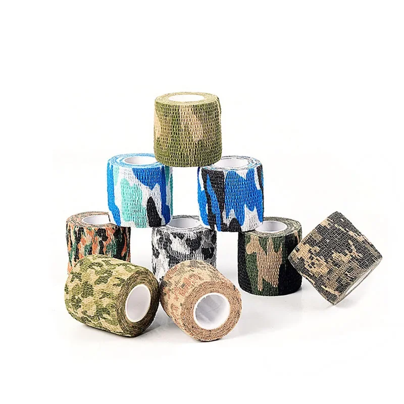 Cinta camuflaje tactica autoadhesiva no tejida para caza y militar - imagen 3