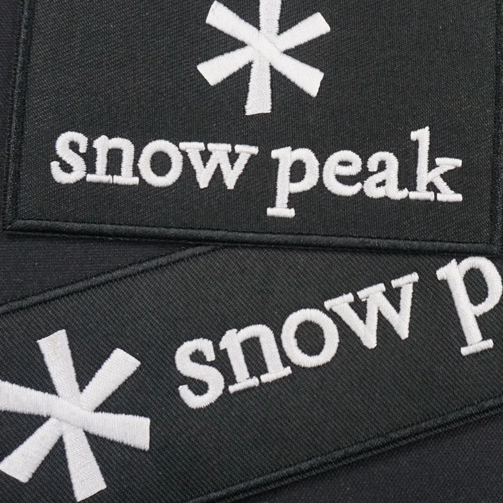 2 piezas de parche de pico de nieve, etiquetas de insignia a rayas, Chevrons, brazalete militar, gancho y bucle bordado para parche de mochila - imagen 3