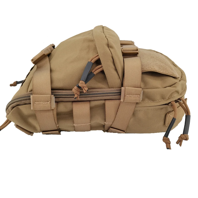 Bolsa de hidratación táctica, mochila Molle, equipo de caza al aire libre, chaleco Airsoft 500D EDC, accesorio de bolsa de agua - imagen 5