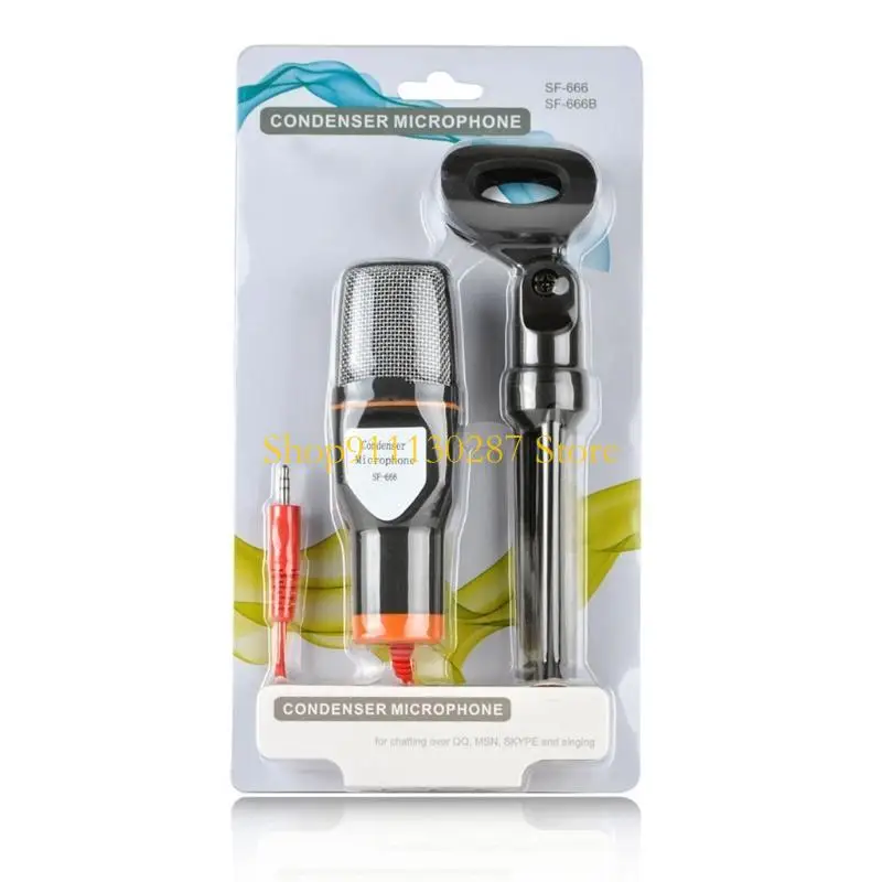 Micrófono grabación condensador J1HC para ordenador portátil KTV para juegos para Voi - imagen 4