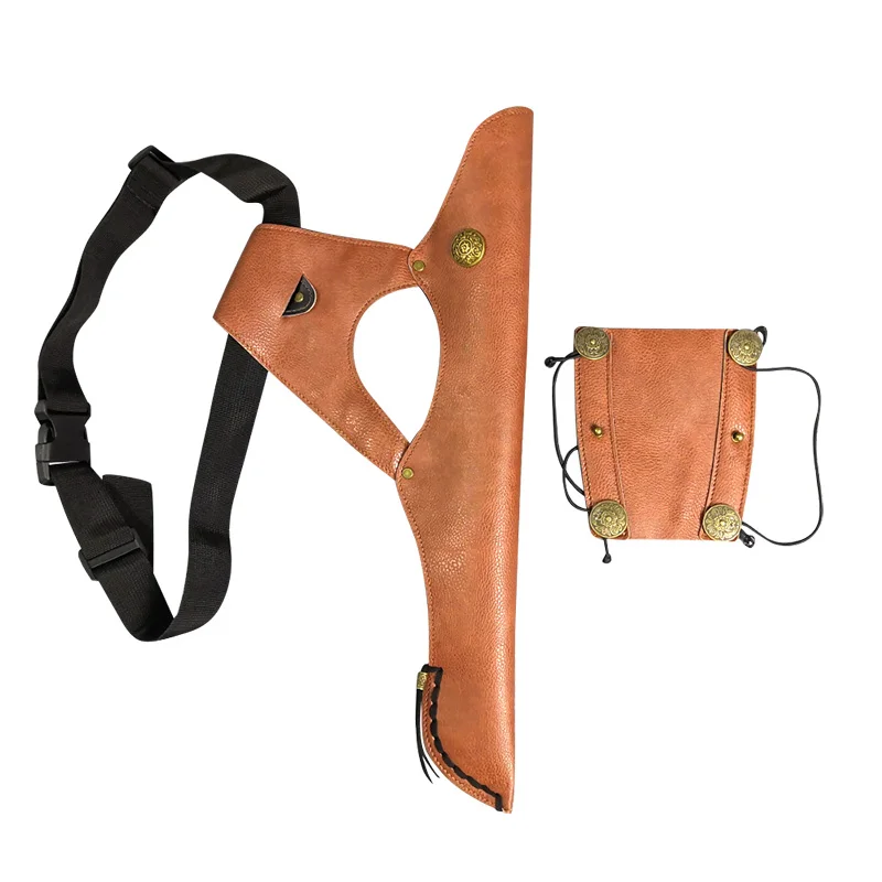 Protectores de brazo tiro con arco zurdo y diestro caza - imagen 4
