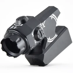 DEVO 6x RifleScope táctico Lupa de punto rojo 1/10 MOA
