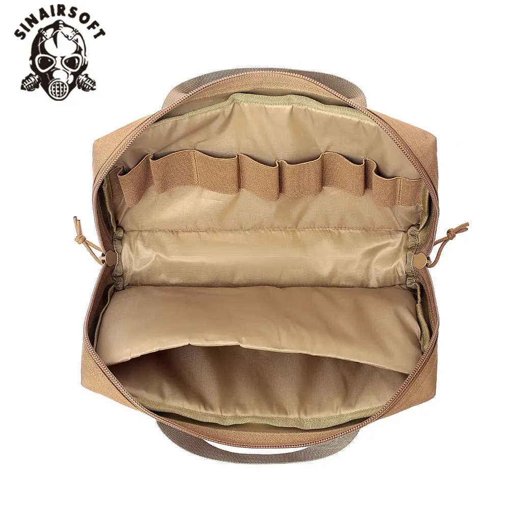 Bolsa de transporte para pistola táctica, funda para Glock 17 Beretta, bolsa acolchada a prueba de golpes para revistas, bolsa Universal para pistola de caza - imagen 5