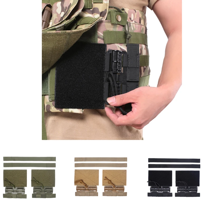 Chaleco táctico Molle Universal, hebilla de liberación rápida, adaptador Cummerbund para JPC CPC AVS 6094 420, accesorios de caza