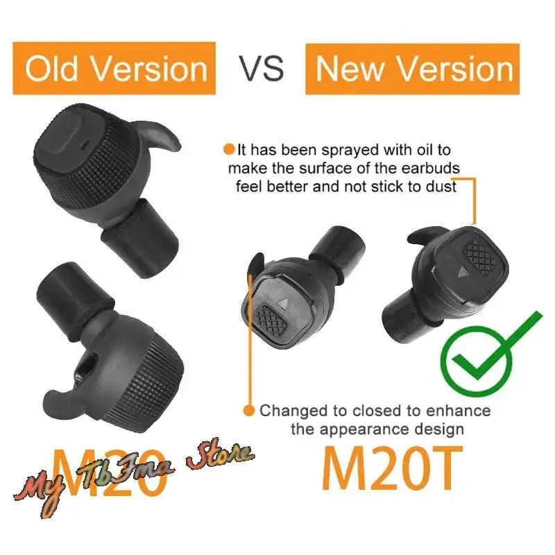 EARMOR Action M20/M20T comunicación inalámbrica pastilla electrónica auriculares con reducción de ruido tapones para los oídos de protección auditiva - imagen 5