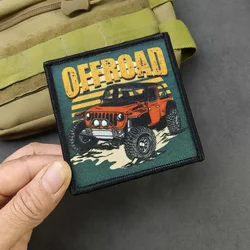 Parche táctico MOLLE Jeep para mochila y equipamiento