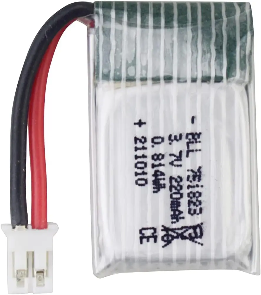 Batería Lipo de 3,7 V, 220mah, 25C, cargador para Hubsan X4, H107, F47, F180, E010, E010C, E011, E011C, E013, T36, NINHUI, NH010, F36, H36, RC Drone - imagen 4
