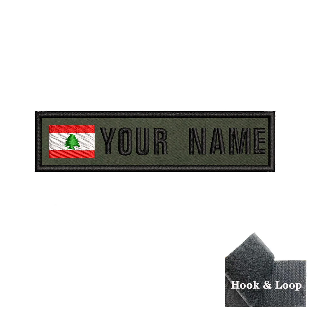 Parche de bandera con nombre personalizado, insignia de rayas para planchar o enganchar, lazo de pakistán, sudáfrica, bahréin, albania, verde, 10cm x 2,5 cm, 1 unidad - imagen 5