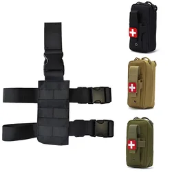 Kit IFAK táctico para muslo bolsa EDC médica EMT supervivencia