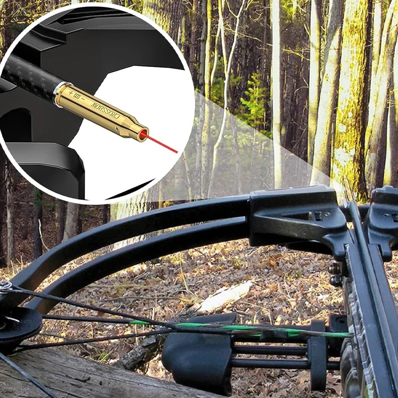 Colimador láser táctico Boresighter 12GA 20GA 5,45x39 7,62x39 9mm.308 22LR.177 9x19mm Rifle de caza láser de punto rojo - imagen 5