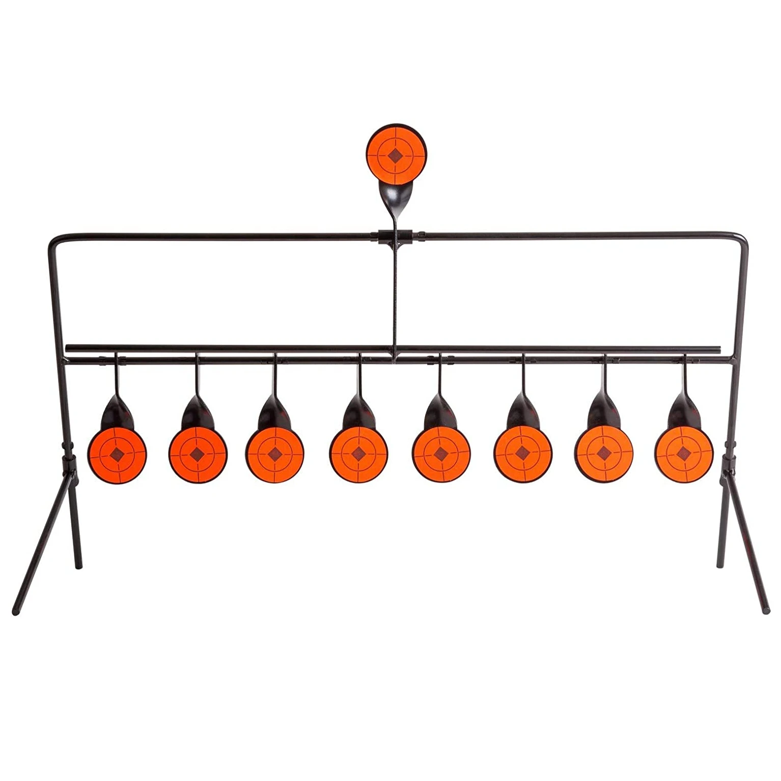 Objetivo de disparo giratorio de 1/2/3/4/5/6/7/9, reajuste de objetivo de pistola de aire, para tiro al aire libre y configuración de rango fácil - imagen 5