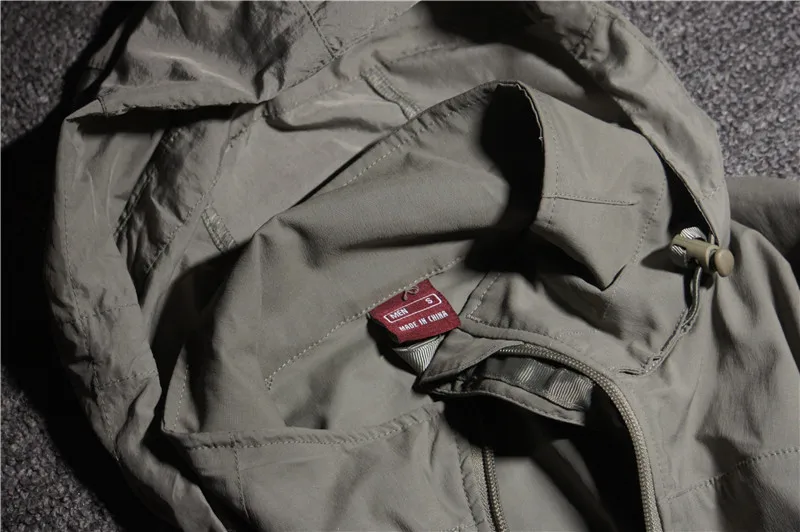 Chaqueta táctica Zippe de nailon PCU L5 Soft Shell - Estilo de sello de sudadera con capucha de uniforme de combate - imagen 3