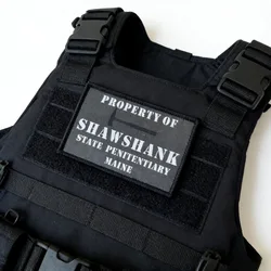Parche de moral Shawshank Redemption para mochila chaleco gorra
