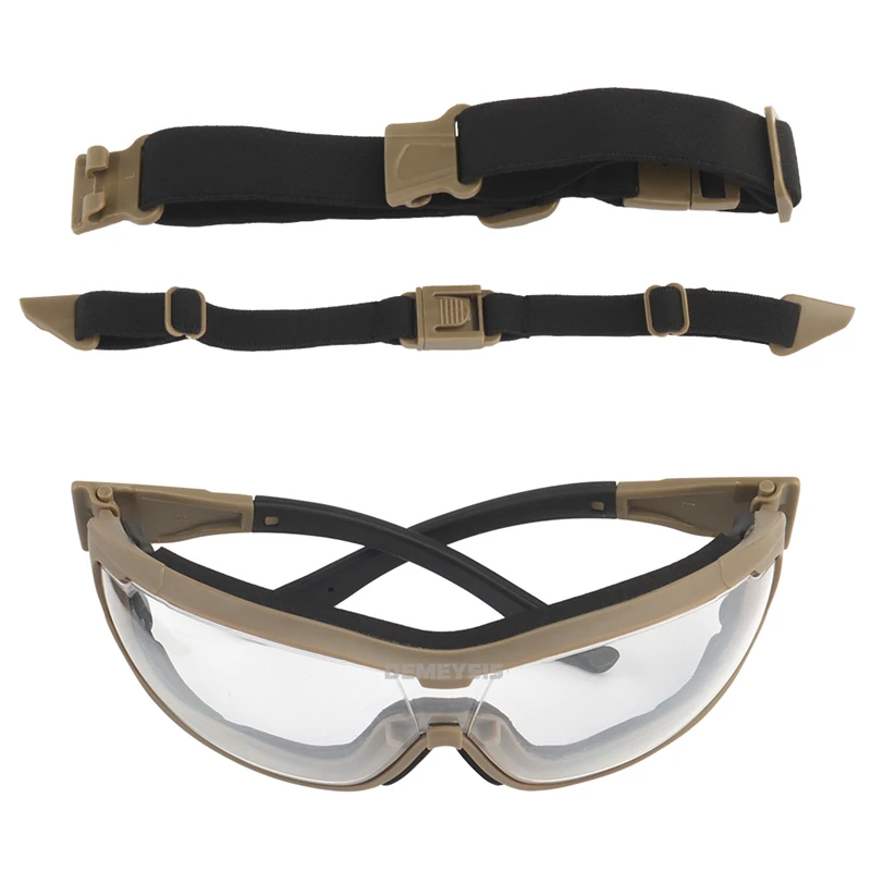 Tan-transparent lens