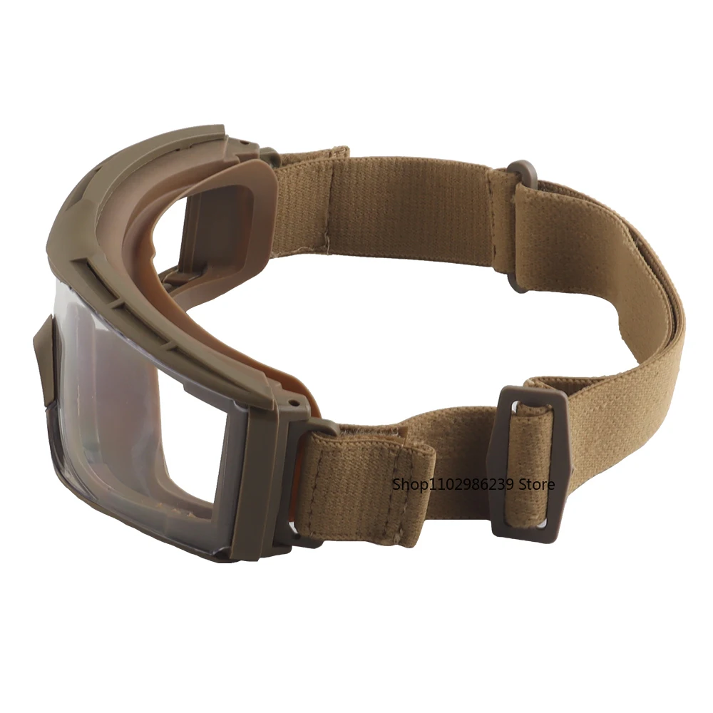 Gafas tácticas W810, gafas a prueba de viento y polvo para ciclismo, senderismo, esquí, para Airsoft, Paintball, tiro, casco rápido OPS - imagen 4