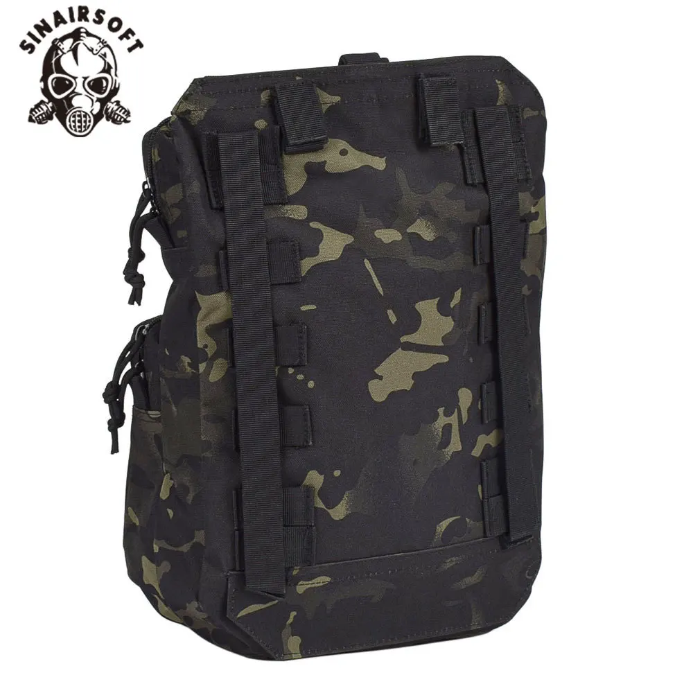 Mochila de hidratación táctica Molle, chaleco, paquete de hidratación impermeable con vejiga de agua, bolsa Edc para exteriores para caza, senderismo, Camping - imagen 4