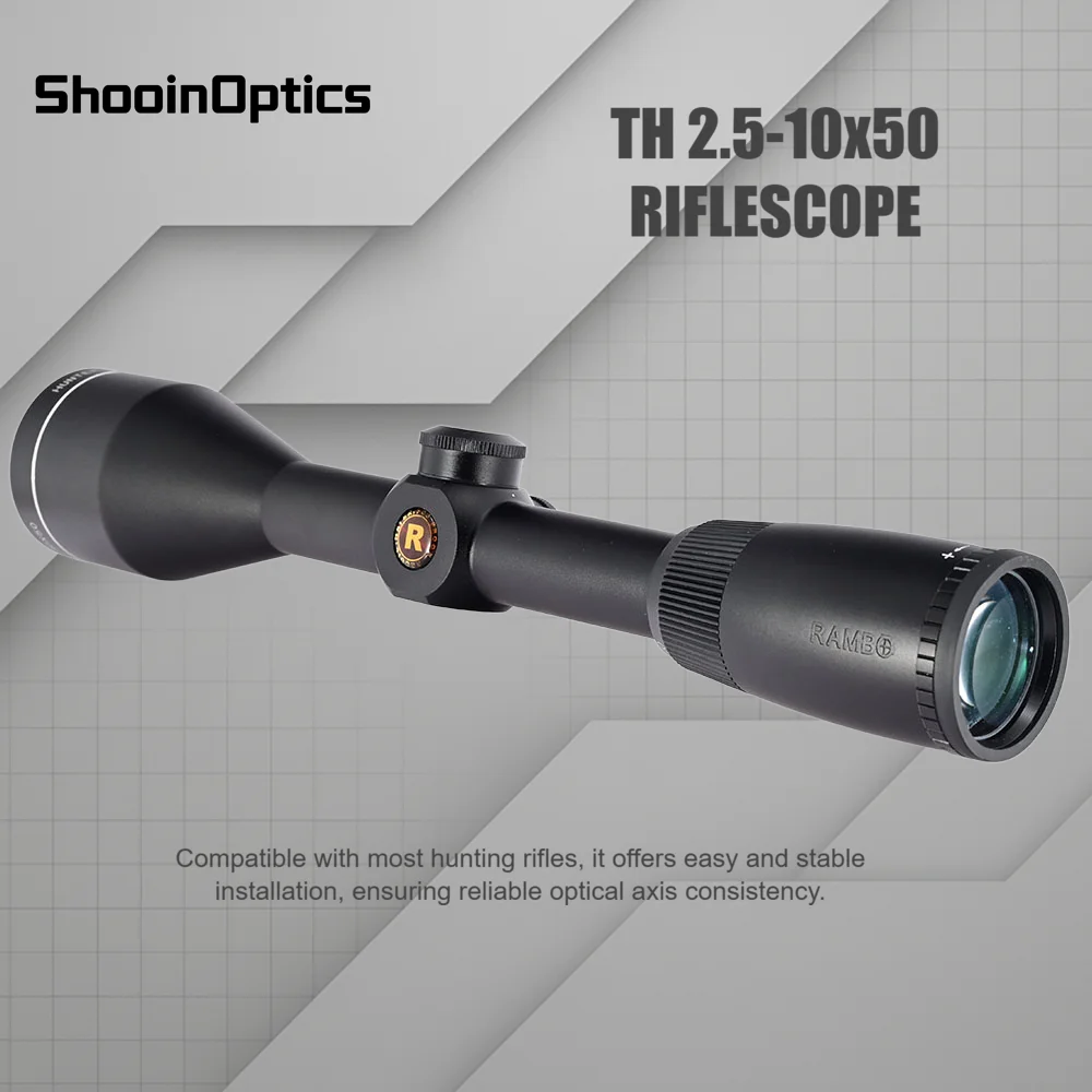 2.5-10x50 / 5-20x44 SFP mira telescópica de caza tubo de 1 pulgada 1/4 MOA a prueba de golpes impermeable tiro al aire libre - imagen 5