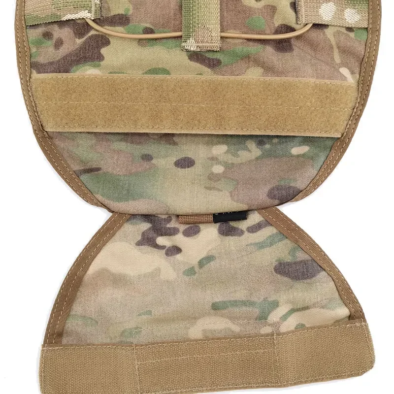 Mochila portadora de placa táctica, bolsa Molle de hidratación de asalto Airsoft, chaleco de caza al aire libre, accesorio, equipo de bolsa Multicam - imagen 4