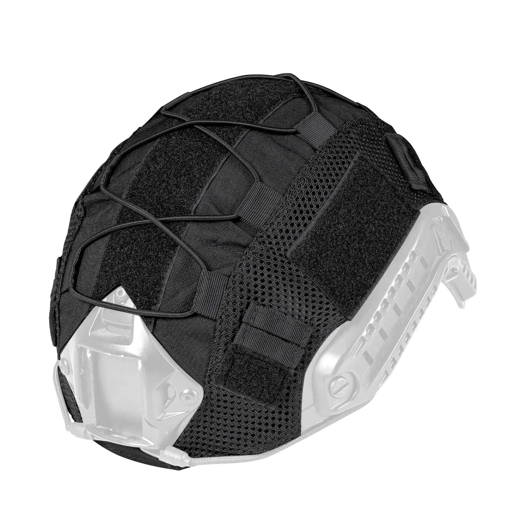 Cubierta de casco táctico para casco rápido, cubierta de casco multiamuflaje para casco Airsoft, equipo militar de tiro para caza y Paintball - 1000D