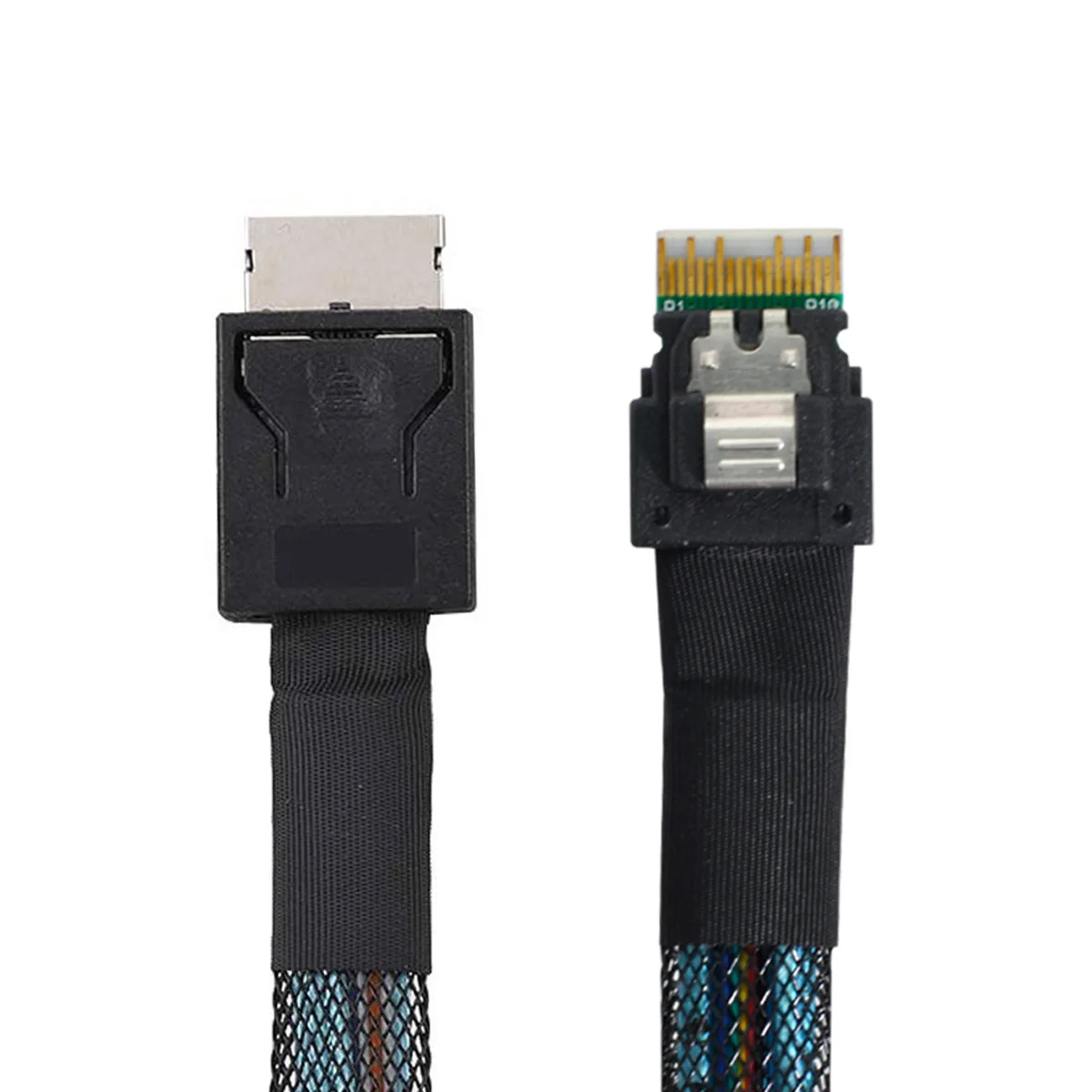 Chenyang-Cable Slimline SSD de 50cm, datos activos a OcuLink PCIe pci-express SFF-8654 4i, SFF-8611 - imagen 2