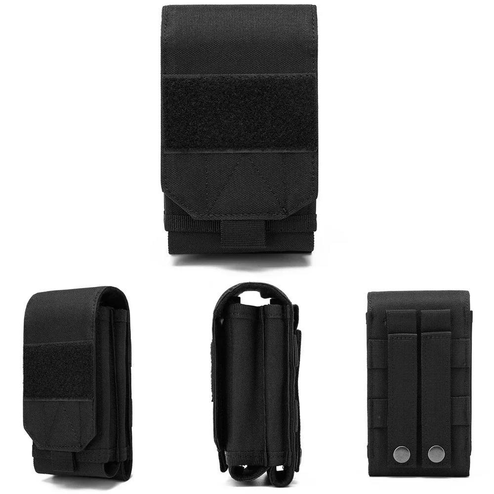 Bolsa para teléfono móvil al aire libre 1000D, bolsa para teléfono móvil, riñonera, accesorios de caza para acampar, bolsa para caza y Camping - imagen 2