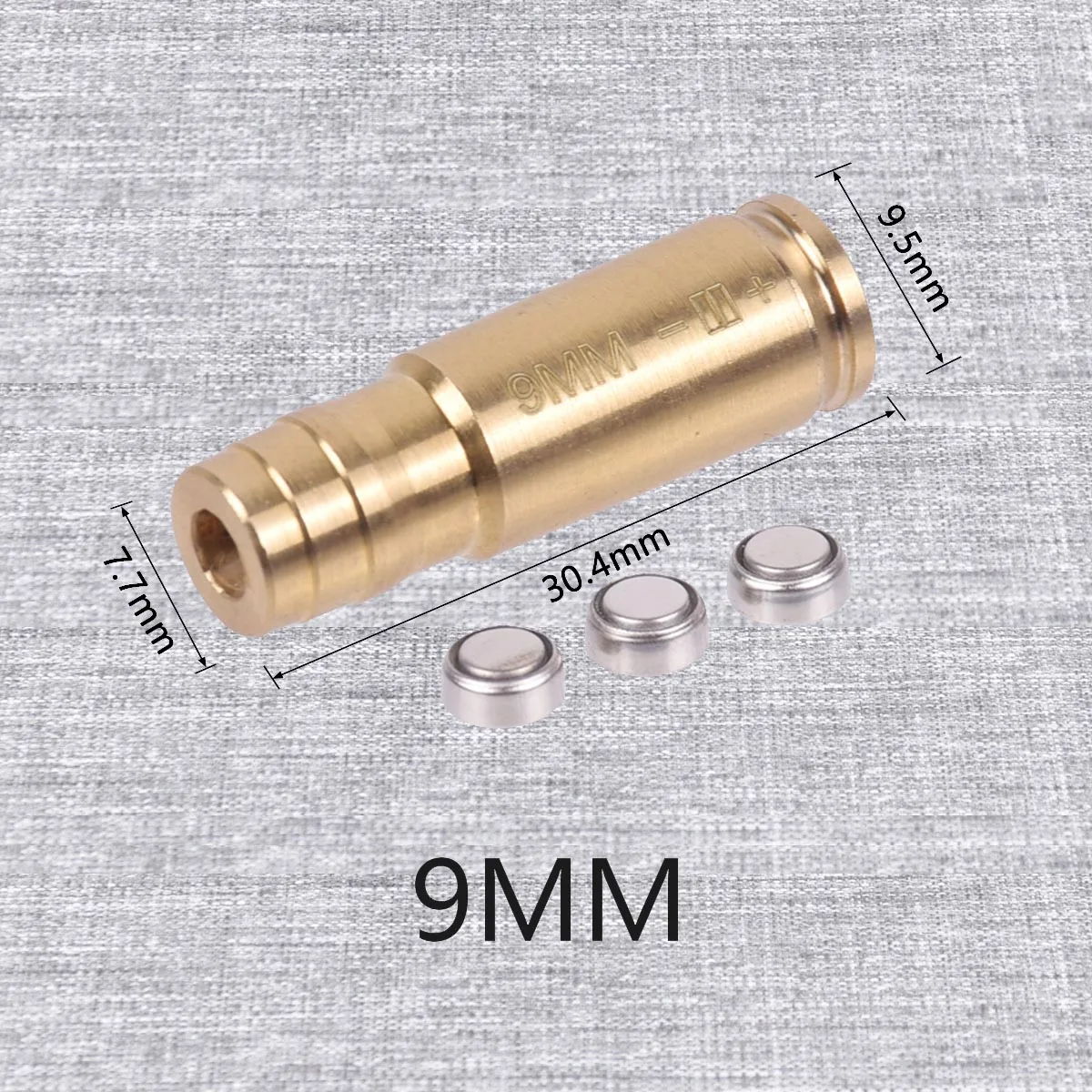 9mm long