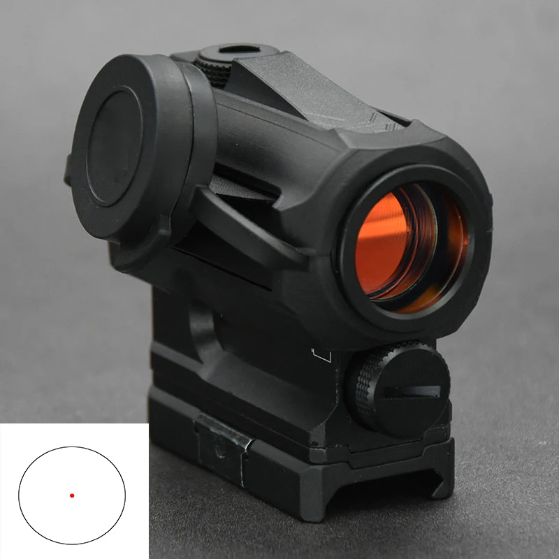 VOS AR II 1x 22mm 2 MOA Red Dot Colimator Sight Interruptor de botón trasero Brillo ajustable - imagen 5