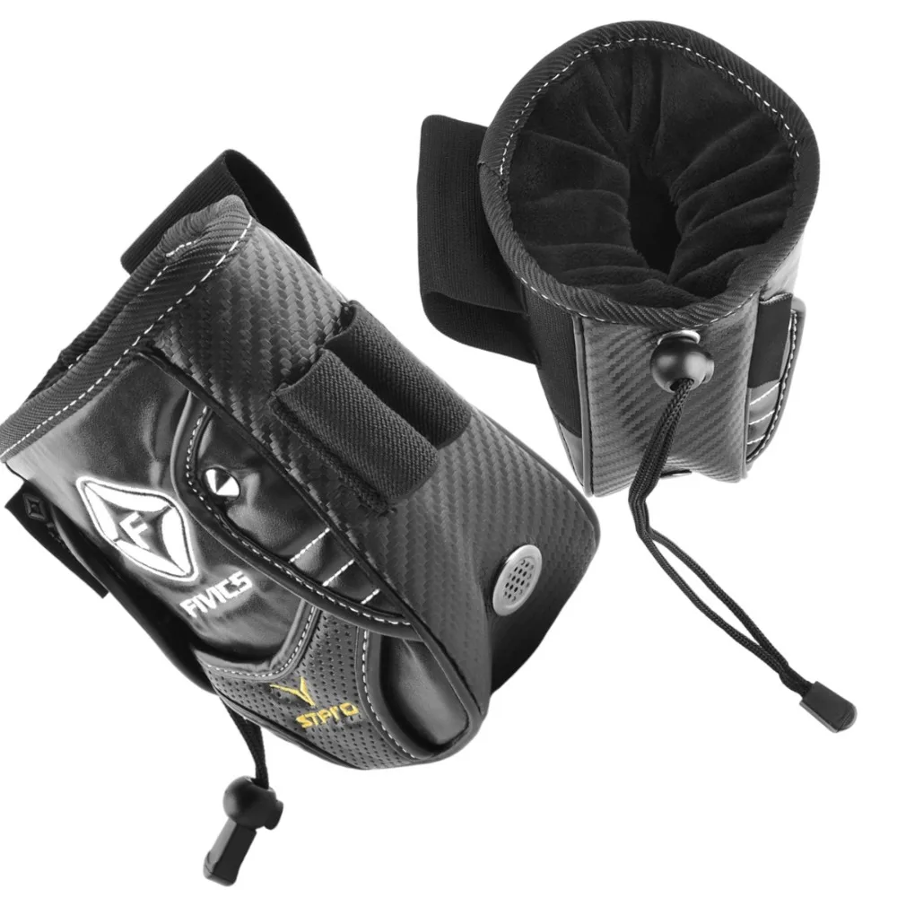 Bolsa de almacenamiento protectora Achery, 1 unidad, ayuda a la liberación, bolsa de tela de terciopelo de cuero para caza, tiro, objetivo al aire libre