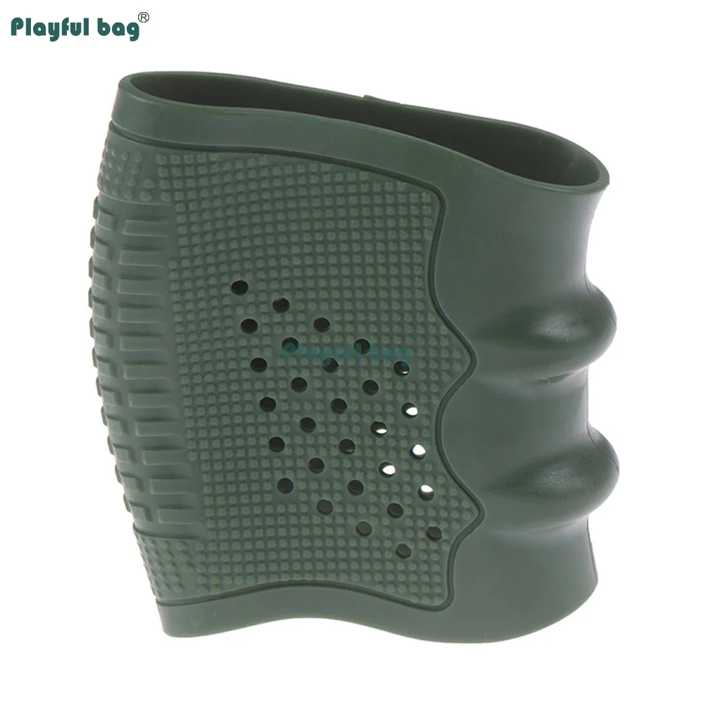 Funda de agarre suave M92 - Cubierta de mango antideslizante para pistolas M4/92F/GLOCK/G17/G18/P1/1911 - Cinta de agarre táctica universal AQB220 - imagen 5