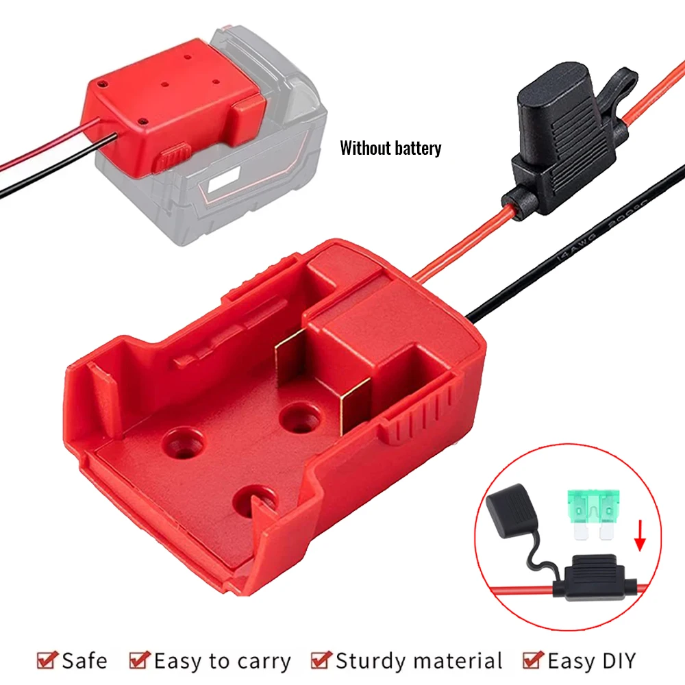 Adaptador de batería Milwaukee para herramientas inalámbricas