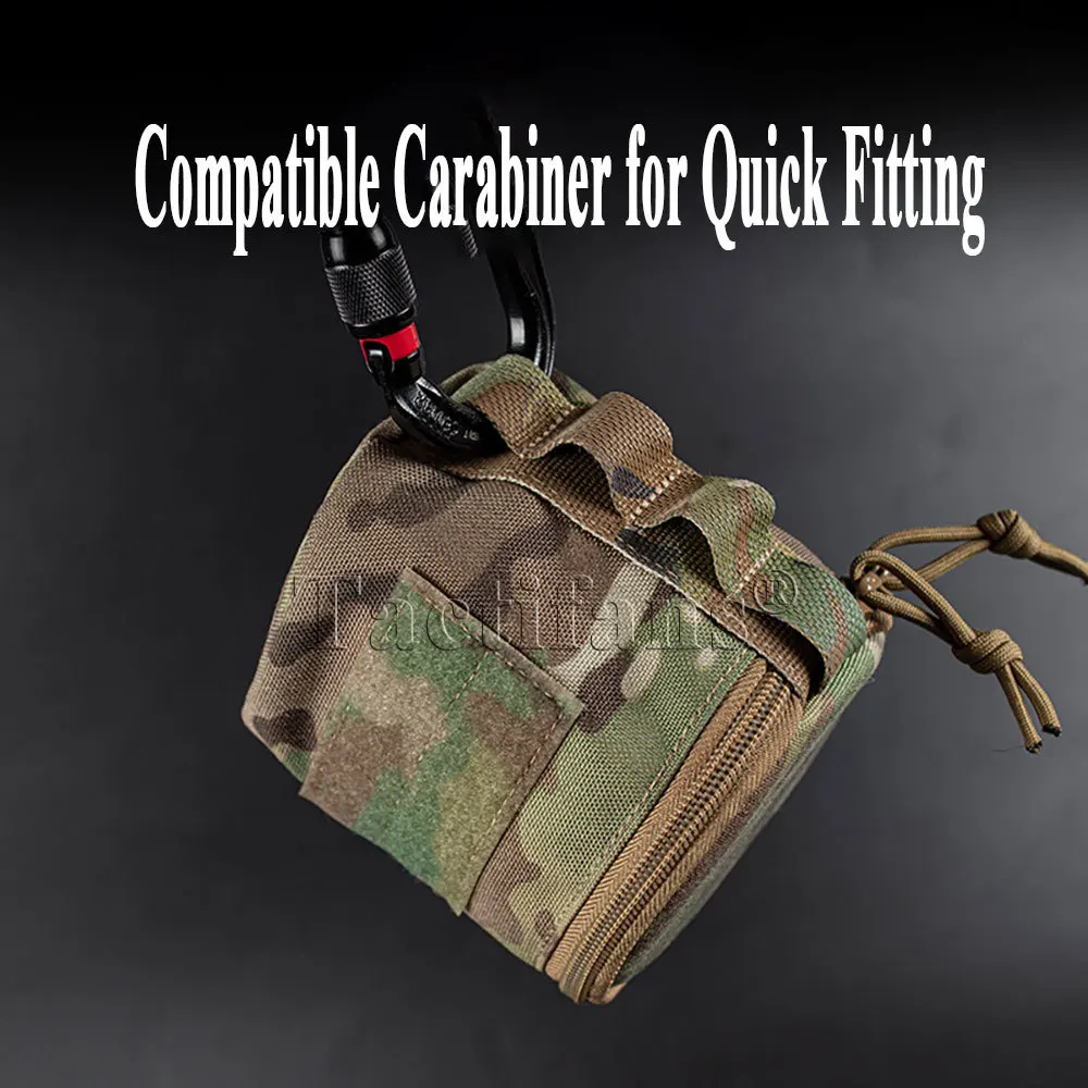 Portarrollos de baño táctico, funda redonda con servilletas inferiores, accesorios de caza, equipo de caza - imagen 4