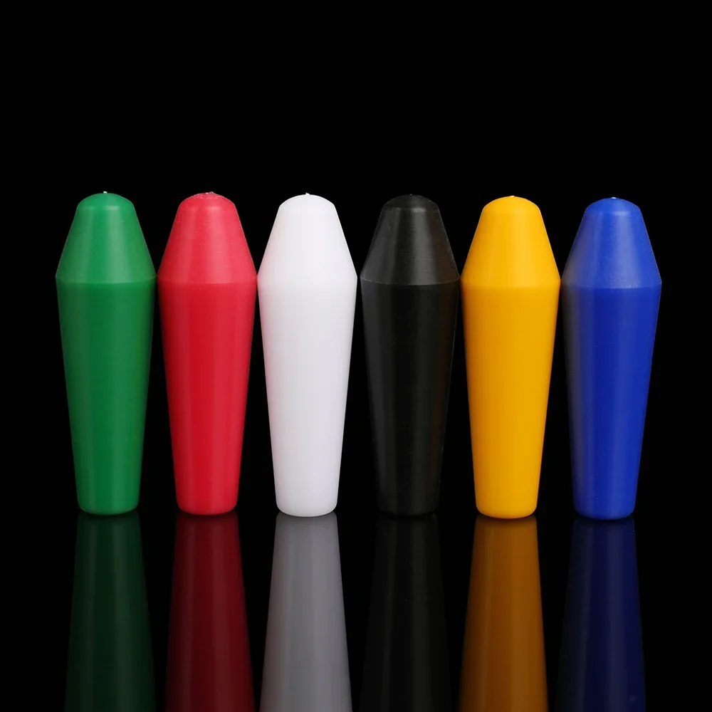 Puntas de flecha romas de nailon para tiro con arco, eje de flecha de 8mm de diámetro exterior para práctica de juego, accesorios de tiro - imagen 4