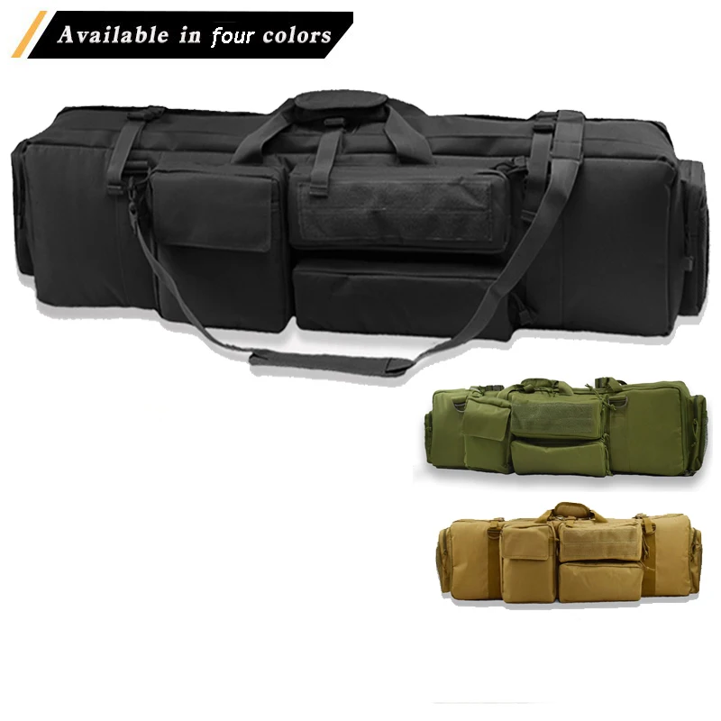 Funda Oxford M249, bolsa para Rifle de tiro, caza, pistola Airsoft, mochila hombro, deportes al aire libre gran capacidad - imagen 5
