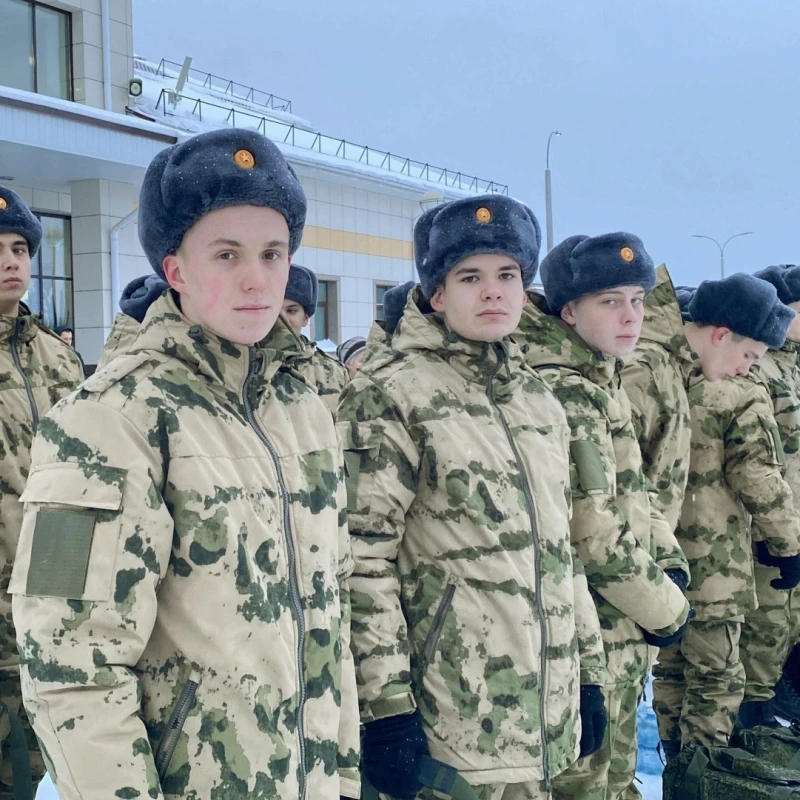 Conjunto táctico al aire libre de algodón caliente al aire libre conjunto ruso de algodón de invierno conjunto a prueba de frío - imagen 2
