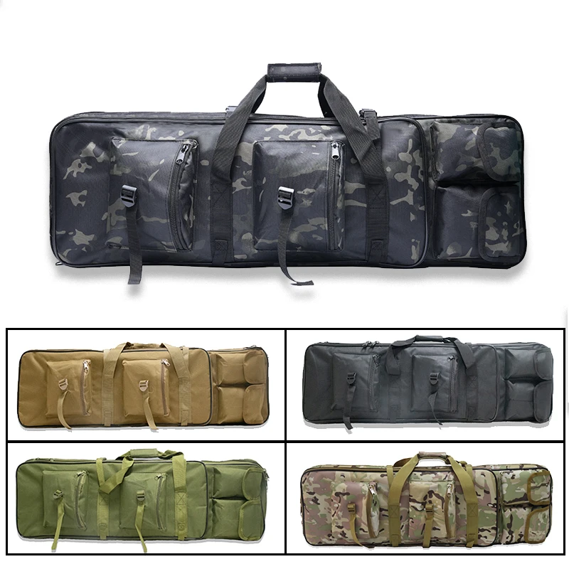 Bolsa de nailon 81/94/118, bolsa de accesorios de caza, juego de Rifle de pistola de aire para exteriores, mochila protectora de transporte - imagen 2