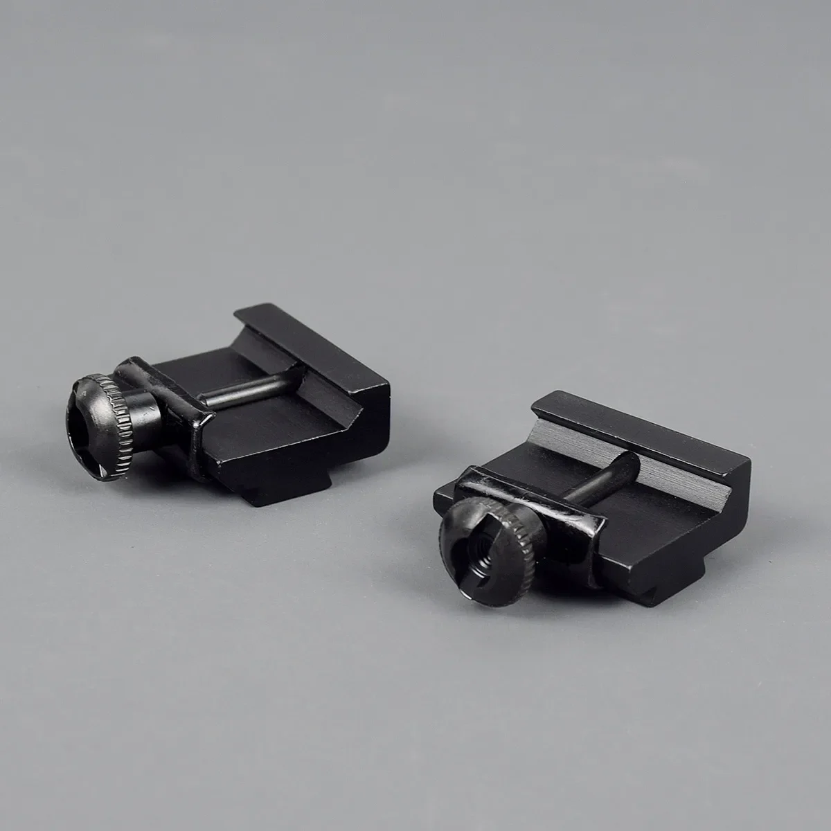 Montaje de mira de Caza, Base de adaptador de riel Picatinny A cola de Milano, accesorios de Caza, 20mm a 11mm, 2 unids/lote por par - imagen 4