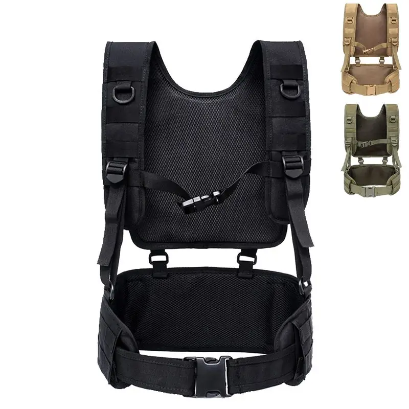 Chaleco táctico militar para hombre, equipo de protección para entrenamiento de tiro y caza al aire libre, armadura de combate, accesorios de combate Airsoft - imagen 2