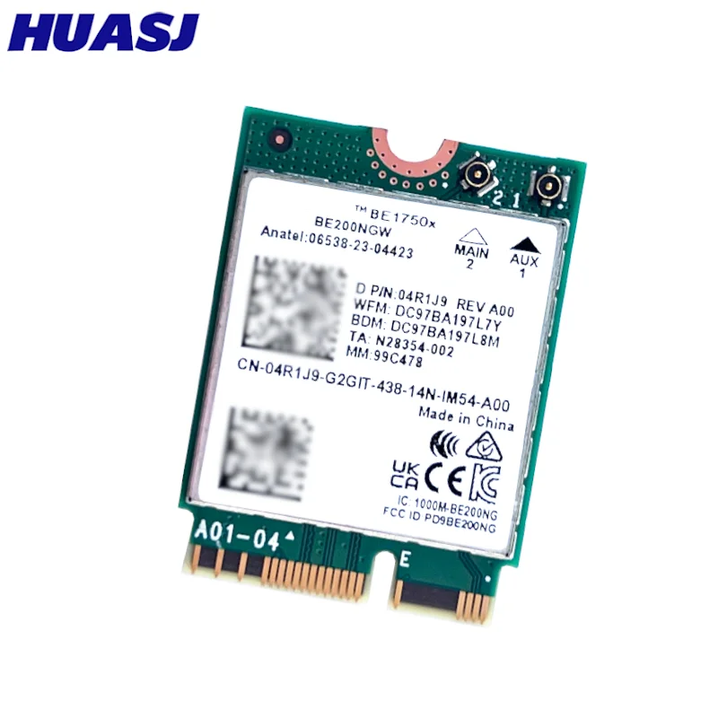 BE1750x última tarjeta Wi-Fi Wi-Fi 7 triple banda 2,4/5/6 GHz 5,8 Gbps BT5.4 compatible con M.2 PCIe 802.11BE BE200NG Gigabit 5G - imagen 5