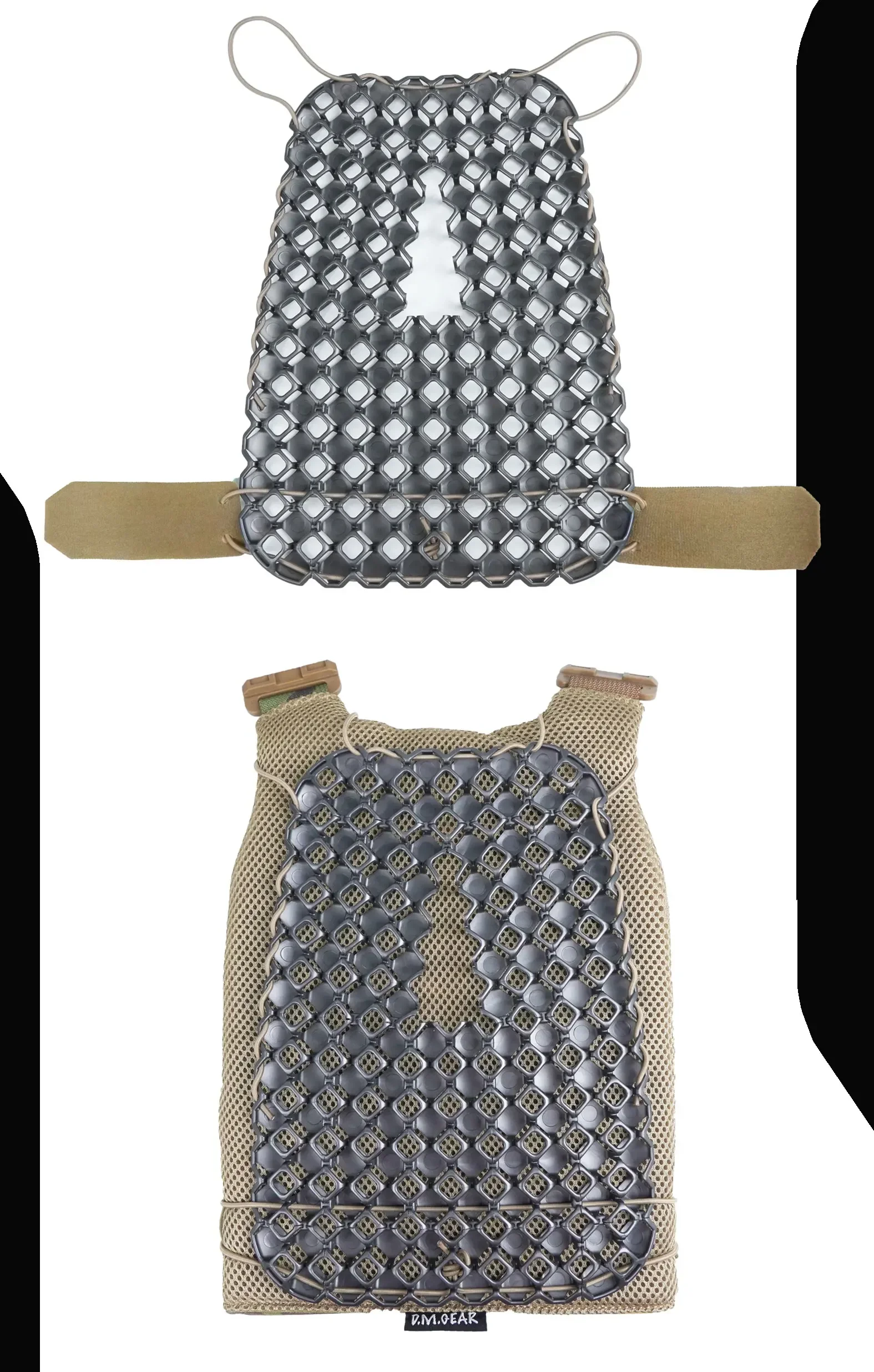 DMGear-chaleco táctico ligero y transpirable para hombre y mujer, cubierta protectora de tablero de plástico, juego de guerra, accesorios de equipo Cs para exteriores - imagen 2