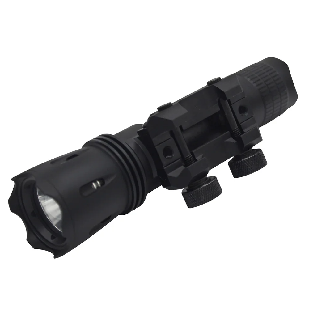 VULPO-linterna táctica de 1600 lúmenes, luz para arma de caza, riel Picatinny de 20mm, accesorios de tiro para caza al aire libre - imagen 3