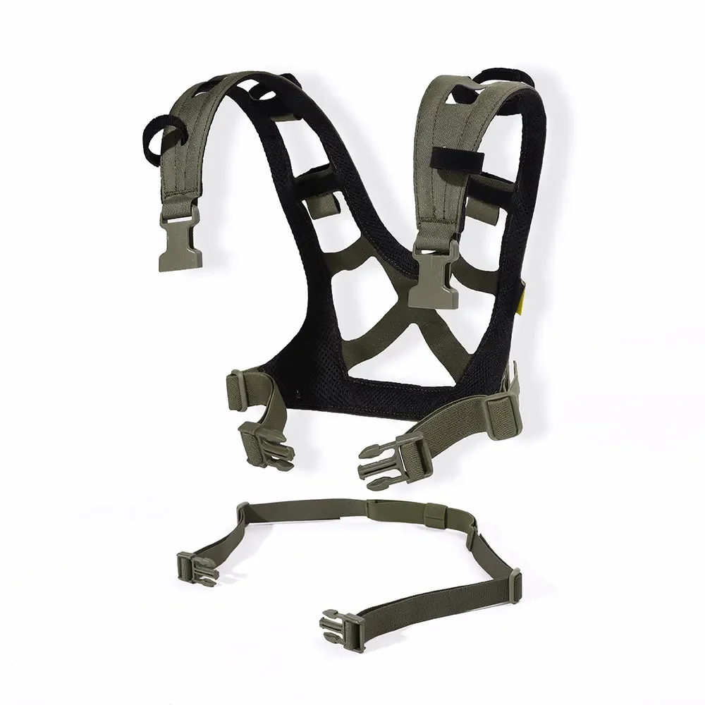 EMERSONGEAR-Kit de arnés de aparejo de pecho Air Lite, chaleco táctico, correa trasera para el pecho, sistema de transporte de caza, combate de Paintball - imagen 5