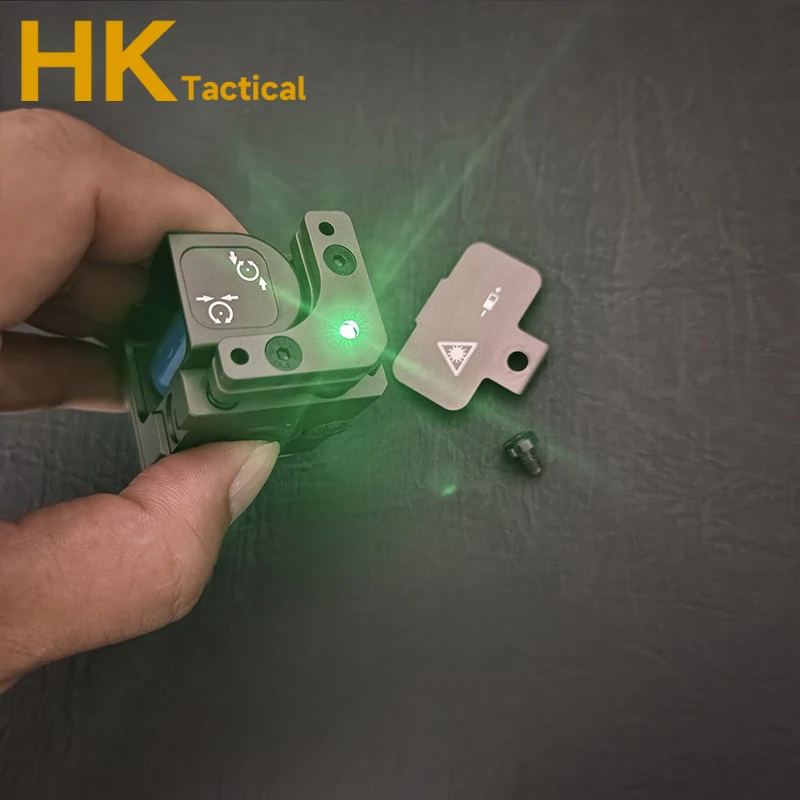 Perst-1 láser táctico para brazos pequeños, mira láser verde, ajustable, 850nm, 3mW, Perst-1IK, superbrillante - imagen 3
