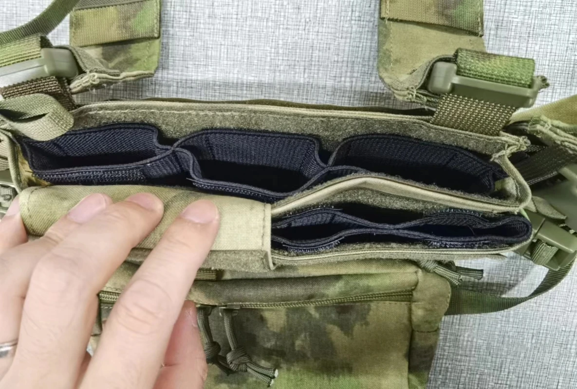MK4 Chest Rig táctico MOLLE con pouch porta cargadores 5.56 - imagen 5