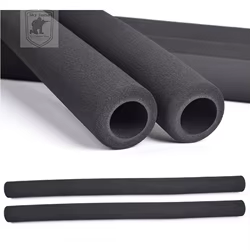1 par de empuñaduras de manillar de goma de espuma de esponja de tubo liso/bruto para bicicleta de montaña