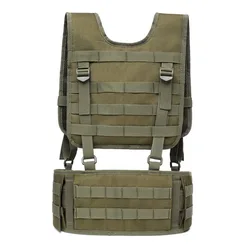 Riñonera MOLLE ligera convertible en pechera portabastes
