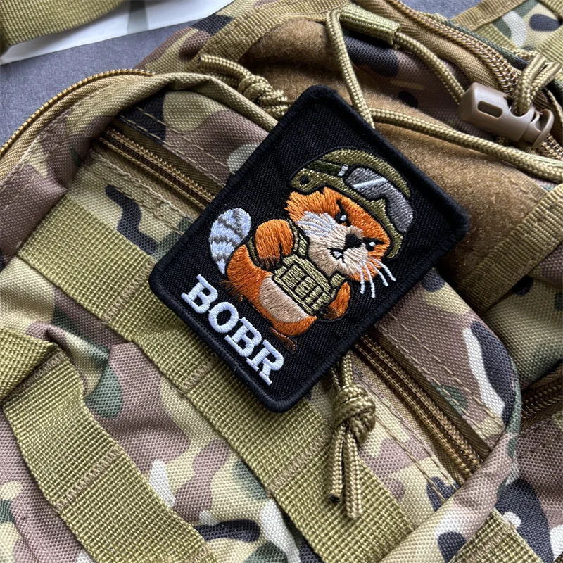 Parche táctico bordado insignia moral militar – con velcro