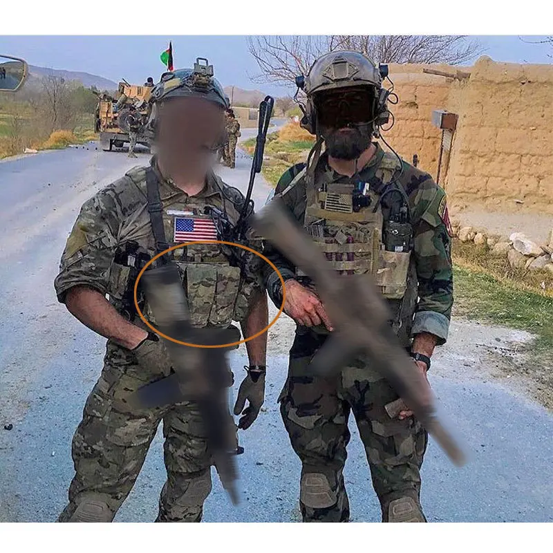 Wolf Brown Ranger verde camuflaje negro multicolor viento 556 762 MBITR152 táctil inferior multiusos Tactica - imagen 5